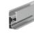 Bara de sustinere panouri fotovoltaice profil aluminiu 3600 mm